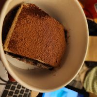 Tiramisu at Loving Hut in Sofia