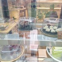 Snickers, top left corner at Loving Hut in Sofia