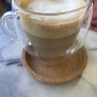 Cappuccino   at Loving Hut in Sofia