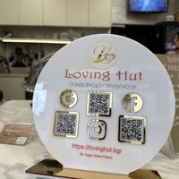   at Loving Hut in Sofia