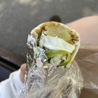 chickpea mayo mozzarella wrap  at Loving Hut in Sofia