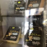 Vegan cheese  at Loving Hut in Sofia