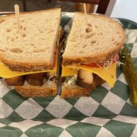 Tofu veggie sandwich  at Skagit Valley Food Co-op in Mount Vernon