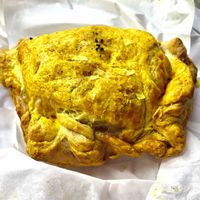 Malaysian curry puff  at Bread and Banjo Bakery in Belfast