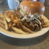   at Crossroads Cafe in Joshua Tree