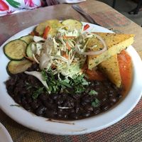 Parson's polenta at Crossroads Cafe in Joshua Tree