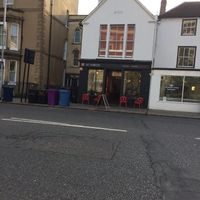 outside  at Hot Numbers Coffee - Trumpington St in Cambridge