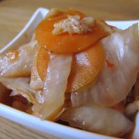 vegan Kimchi at Cafe Barbucha in Berlin