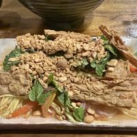 Mango salad   at Deva in Kampot