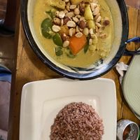 Yellow curry  at Deva in Kampot