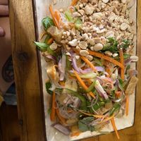 Glass noodles  at Deva in Kampot