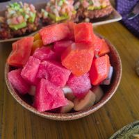 Fruit Salad at Deva in Kampot