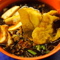 Lor mee at Jian Kang 健康素食 in Central Singapore