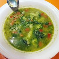 Sopas de verduras at Delicias Naturales in San Cristobal De Las Casas