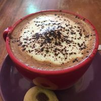 Mocha with soy milk  at The Kismet Cafe in Makati