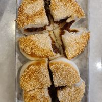 Sesame pau. Very tasty. at Yun Shan Ge Vegetarian House - Penang St in Penang