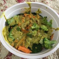 Bollywood Bowl (with no chicken) at Laughing Planet - Blair Blvd in Eugene