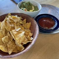 Guacamole and chips  at Laughing Planet - Blair Blvd in Eugene