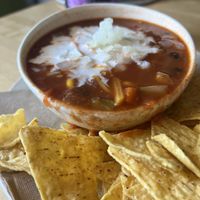Vegan chili  at Laughing Planet - Blair Blvd in Eugene