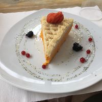 Raw vegan cake  at EcoCentro in Ibiza