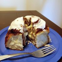 This is definitely a "Fork & Knife" endeavor! at Sweet Life Patisserie - Monroe St in Eugene