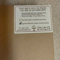 Clearly marked at Sweet Life Patisserie - Monroe St in Eugene