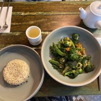 Basil Chili Veggies  at Dandy's Organic Cafe in Hong Kong Island