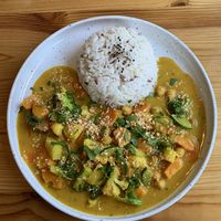   at Loving Hut in Amsterdam