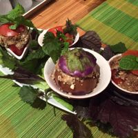 secret garden of eggplant! at May Taste in Hanoi