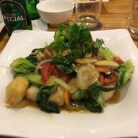 fried pasta with vegetables at May Taste in Hanoi