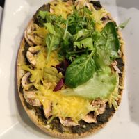 Brushetta (vegan, menu is not updated) at Le Dernier Bar avant la Fin du Monde in Paris