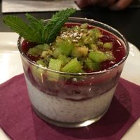 Ripley chia pudding was divine. at Le Dernier Bar avant la Fin du Monde in Paris