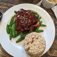 Teriyaki chicken 8/10 at Ginger House in Brooklyn