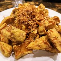 Salt and Pepper King Oyster Mushroom Fritters  at Ginger House in Brooklyn