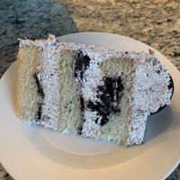 Cookies and cream cake  at Vogue Cakes in Vancouver