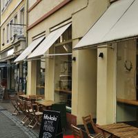 Outside at Unter Freunden in Heidelberg