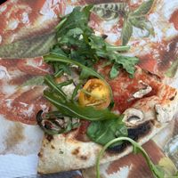 Pizza Funghi vegan  at Unter Freunden in Heidelberg