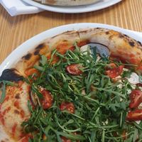 Vegan eggplant pizza at Unter Freunden in Heidelberg