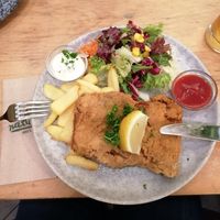 Schniposa at Cafe Rost in Mannheim