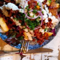 Dönerteller at Cafe Rost in Mannheim