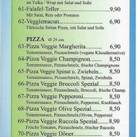 Vegane Auswahl, vegane Soßenauswahl: Kräuter, Ingwer-Kurkuma, Rote Beete at Mavi in Ludwigsburg