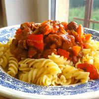 Pasta at Tofuclub in Recklinghausen