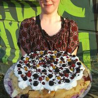 Pancake-Cake at Tofuclub in Recklinghausen