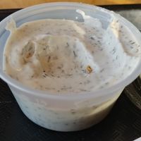 Ranch dip at Apiecalypse Now Pizza and Snack Bar in Toronto