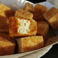 'Chicken' nuggets at Apiecalypse Now Pizza and Snack Bar in Toronto