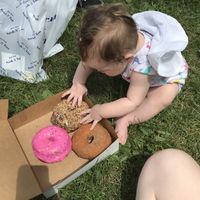 Cinnamon sugar, Choco PB, and the Simpsons at Apiecalypse Now Pizza and Snack Bar in Toronto