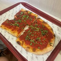 2 large pizza slices 🍕   at Mondo Arancina in Rome