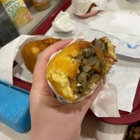 Vegano arancini  at Mondo Arancina in Rome