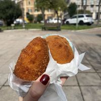 Arancini  at Mondo Arancina in Rome