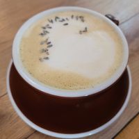 London fog with lavender at Cafe Tuyo in Montreal